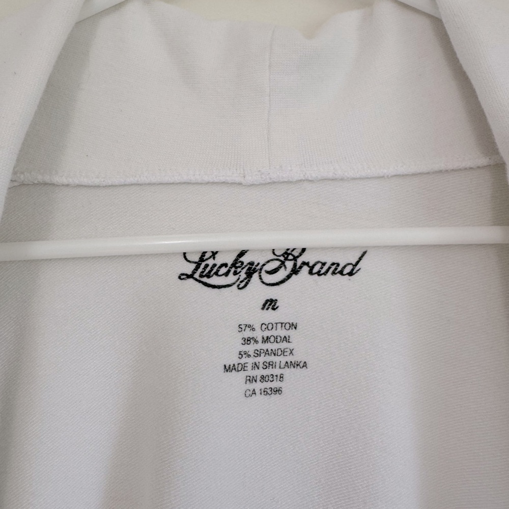 Lucky Brand Soft White Open Cardigan - Picture 2 of 14